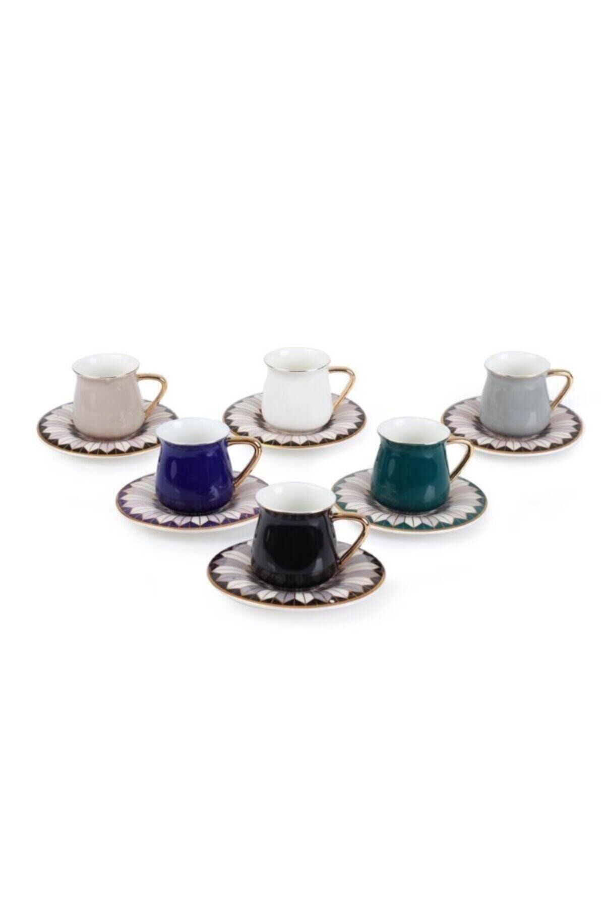 Athena 6 Kişilik Türk Kahvesi Fincanı