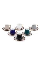 Athena 6 Kişilik Türk Kahvesi Fincanı