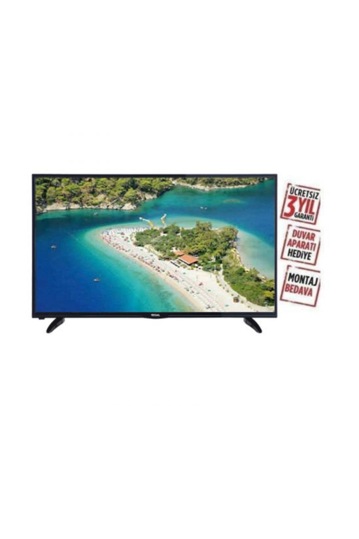 40R6020F 40'' 101 Ekran Uydu Alıcılı Full HD Smart LED TV Siyah