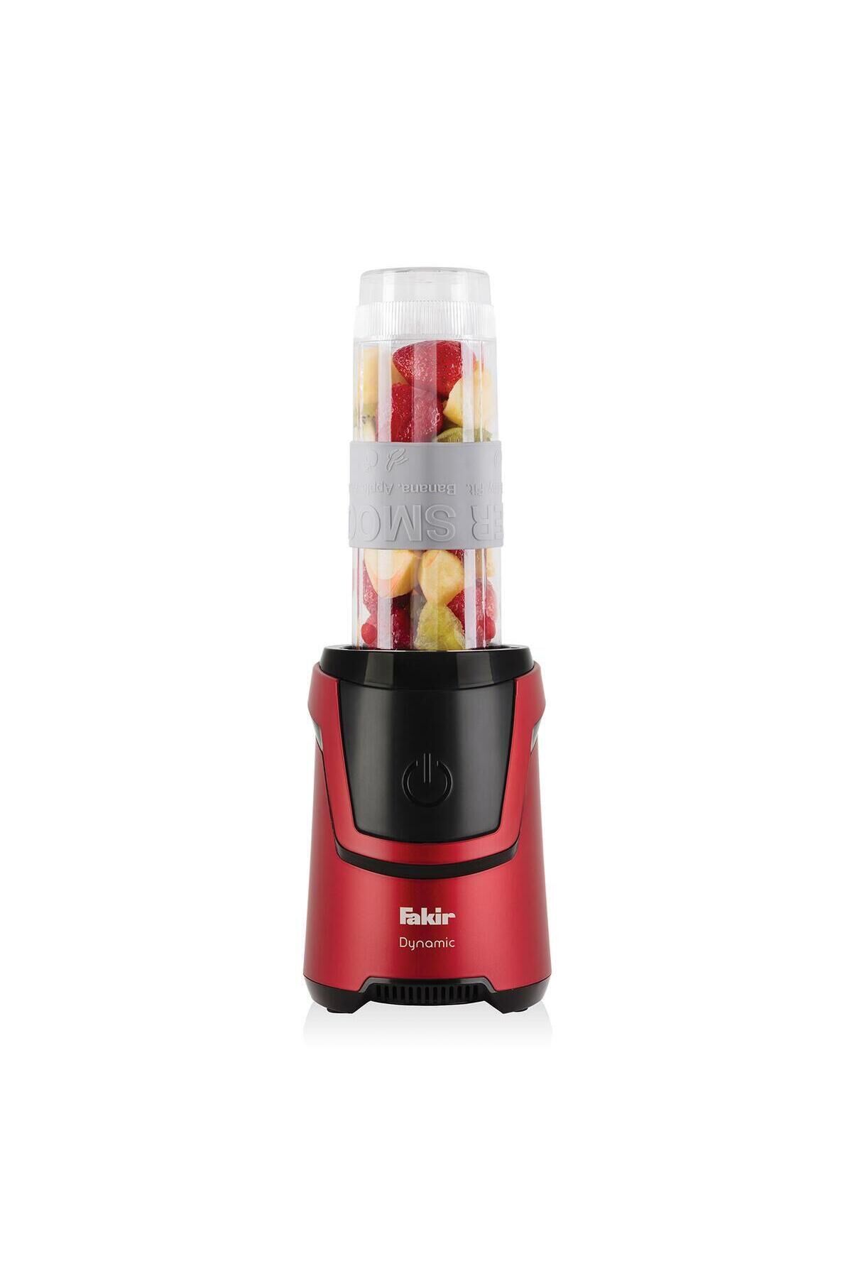 Dynamic Kişisel Blender Smoothie 2 In 1 600w Öğütücü Kırmızı