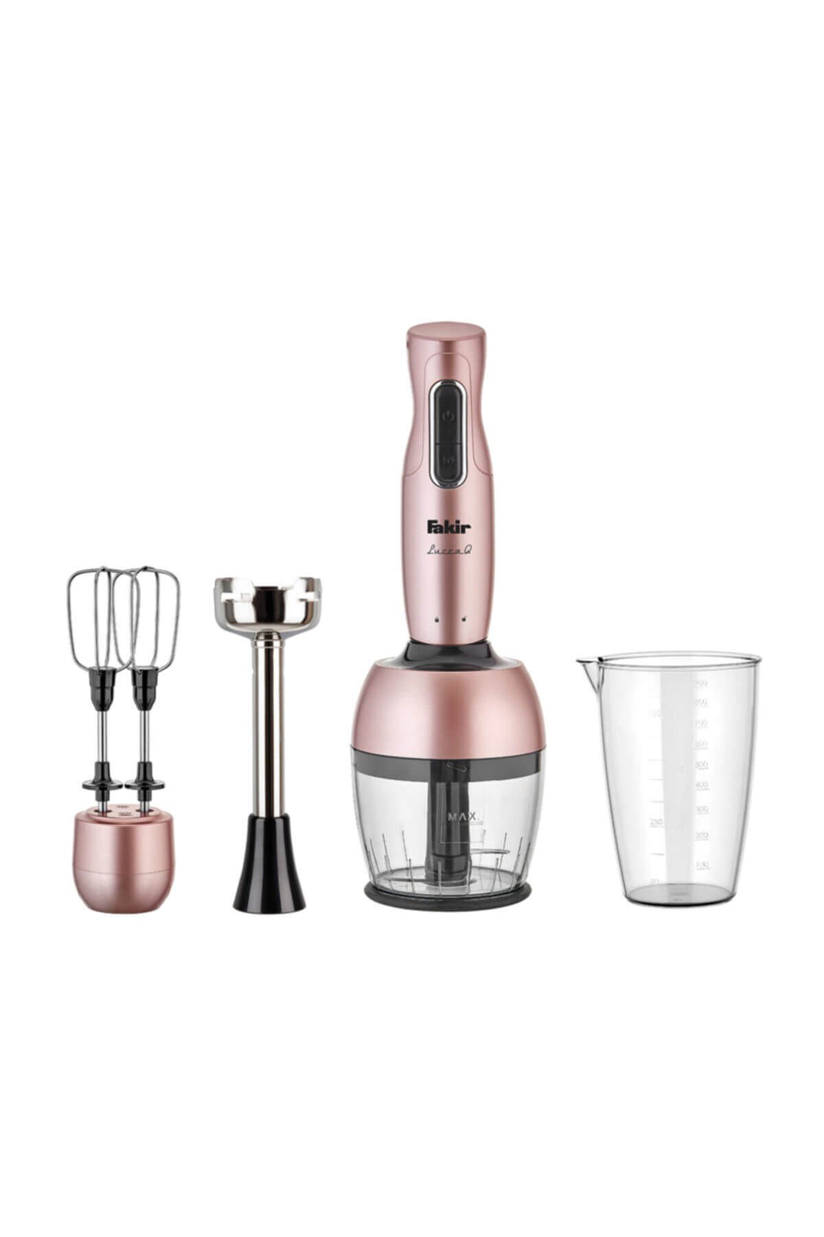 Lucca Q Blender Seti Rosie 1000 Watt Rose