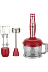 Rondo Blender Mikser Seti Taffy 1700w Kırmızı Kırmızı