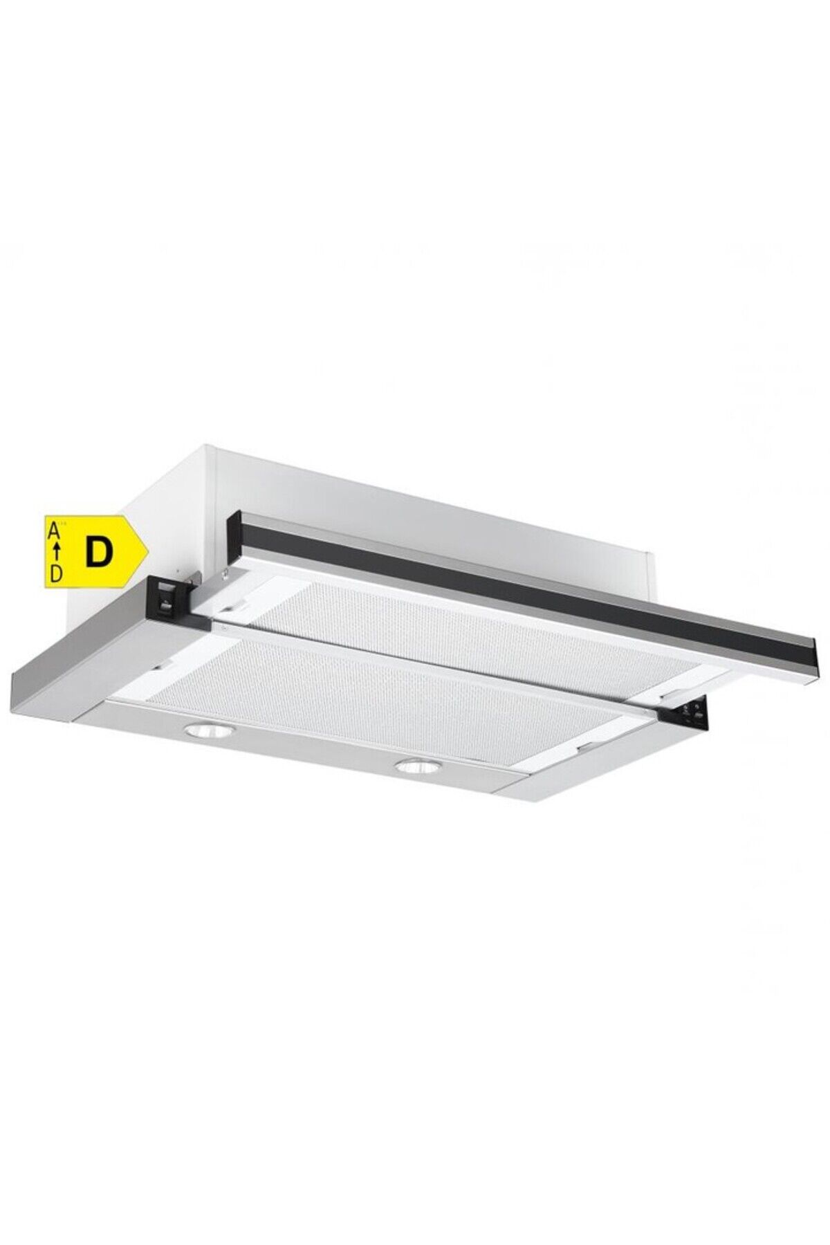 1140 Crystal Line Aspiratör, Sürgülü, Siyah