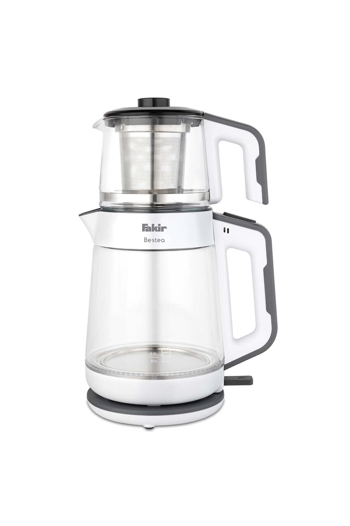 Bestea Çay Makinesi Beyaz Gri Beyaz-Gri