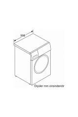 CGA142X0TR A Enerji Sınıfı 9 Kg 1200 Devir Çamaşır Makinesi Beyaz