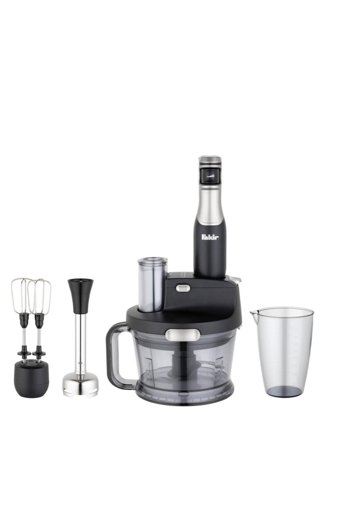 Speed Quadro Blender Seti Black & Silver Gümüş