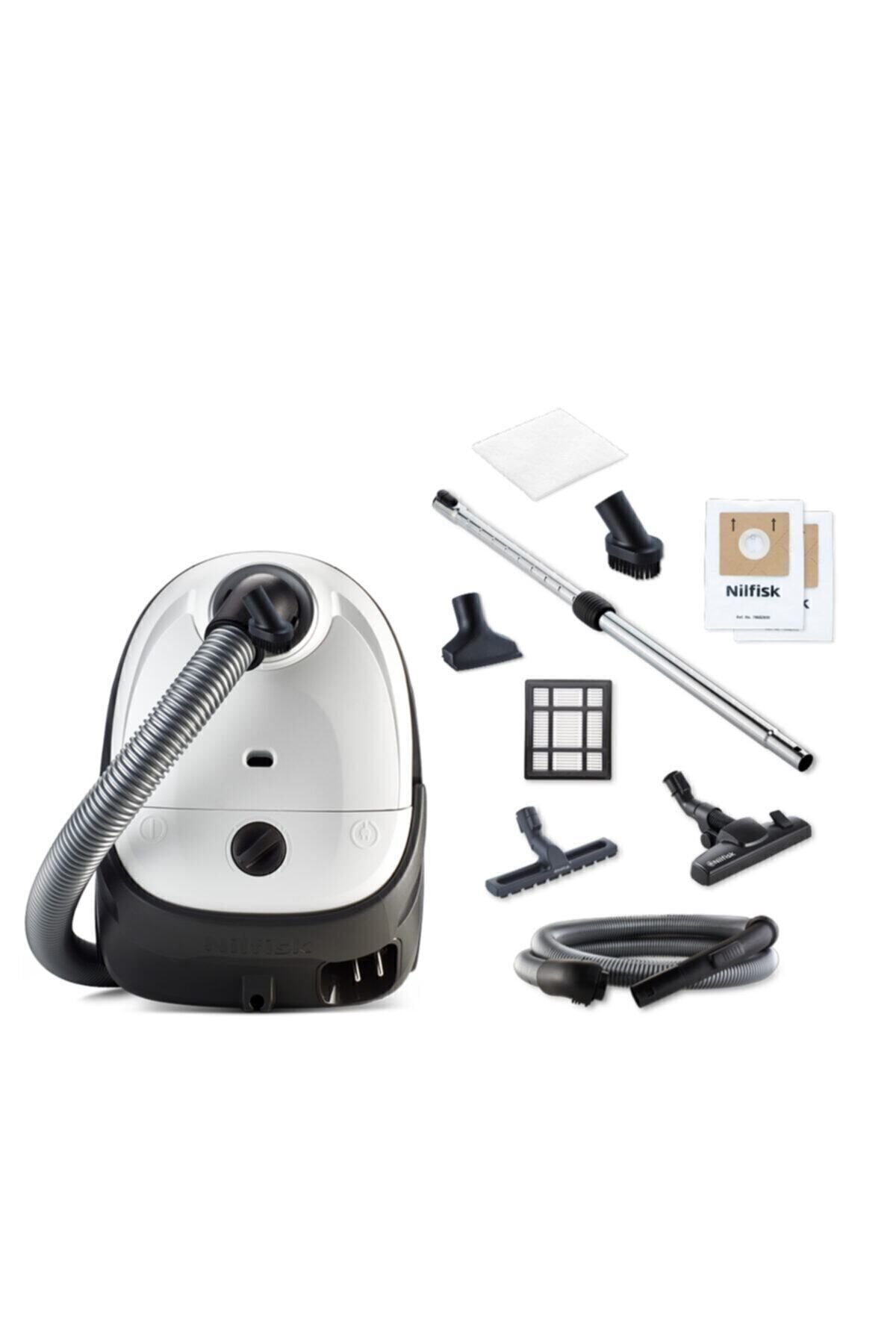 One Allergy 750 W Toz Torbalı Elektrikli Süpürge, Beyaz