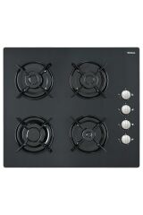 Ago 600 S Siyah Cam Ankastre Ocak