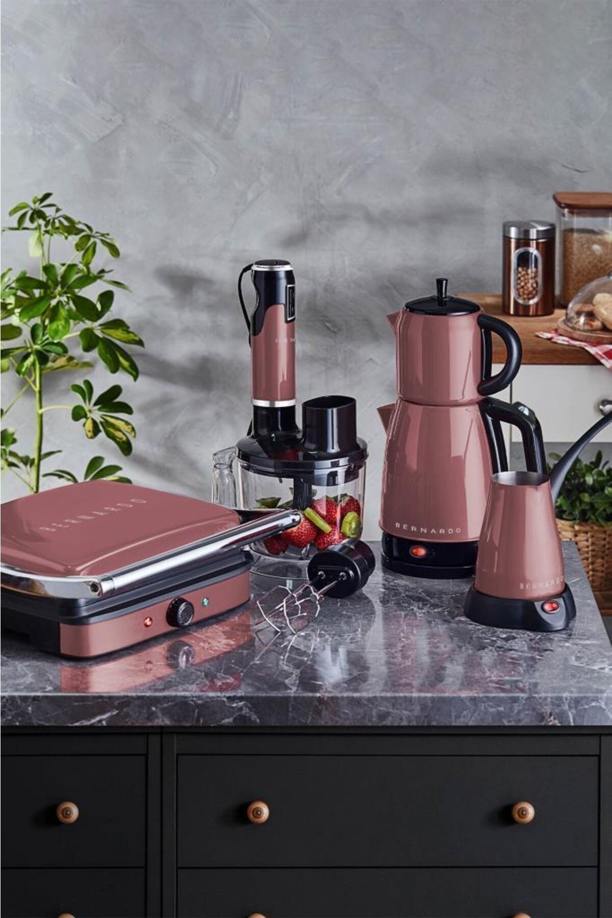 Brnd-039 Sapphire Elektrikli Mutfak Seti