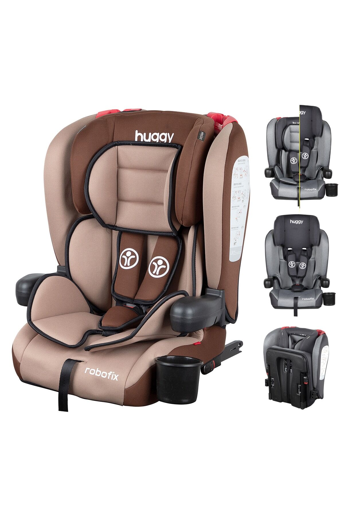 Mavi Robofix 9-36 Kg Isofixli Katlanabilir Oto Koltuğu Nocolor-Fe6A219A