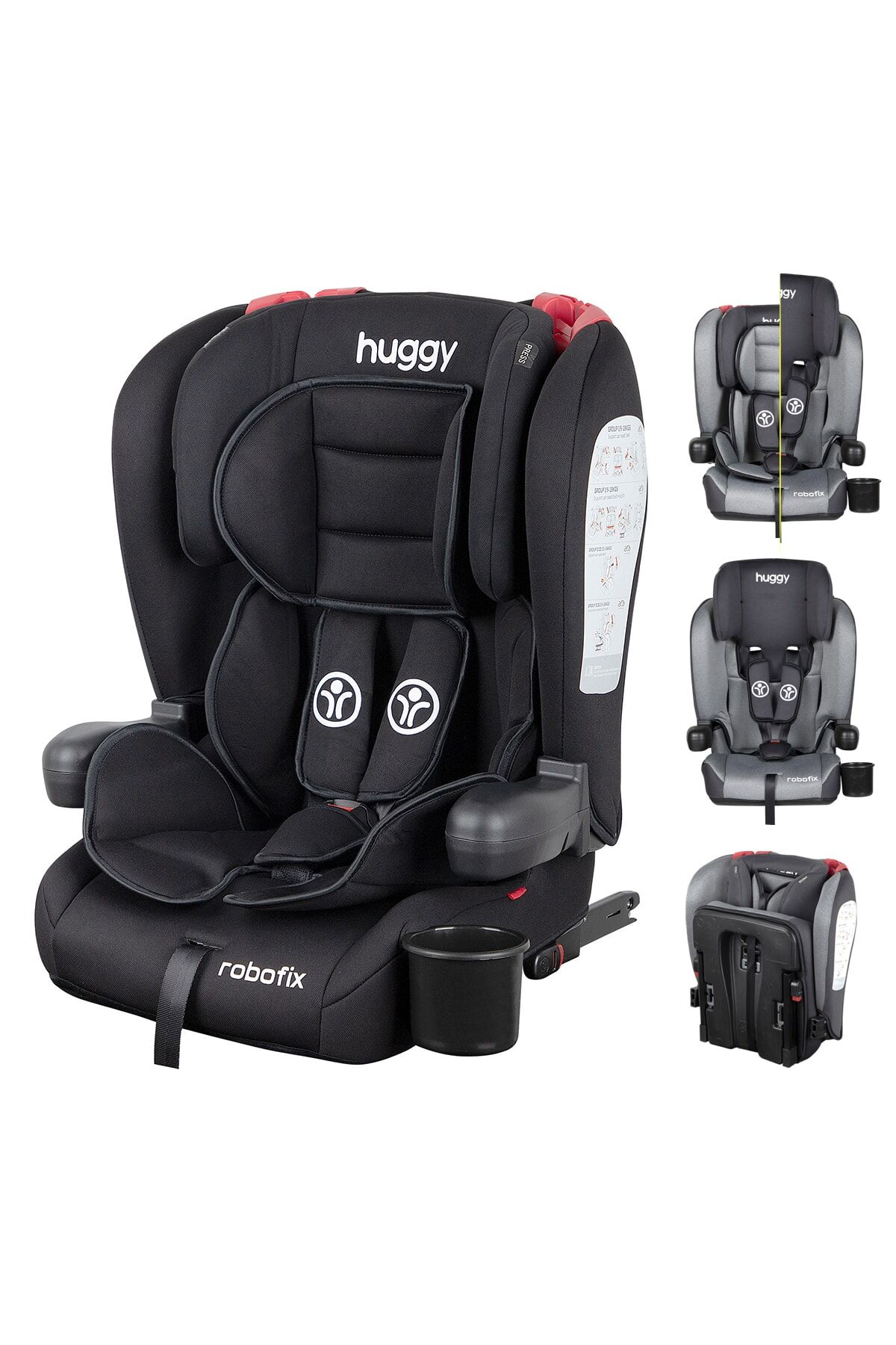 Mavi Robofix 9-36 Kg Isofixli Katlanabilir Oto Koltuğu Nocolor-0Ba240D2