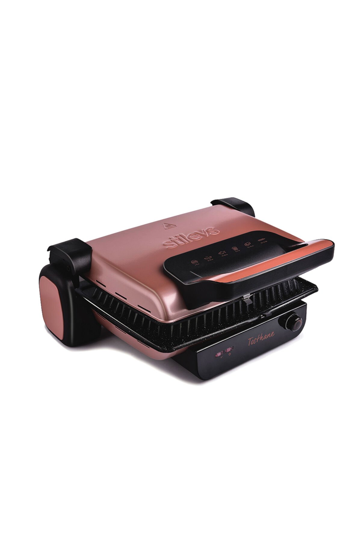 Tosthane 1800 Watt Granit Tost Makinesi Roze