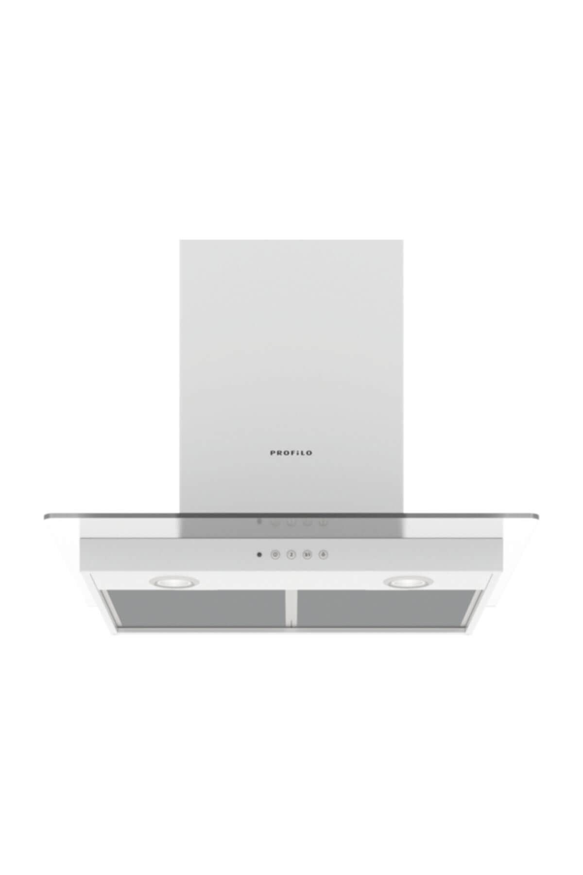 Dvg6d620 Duvar Tipi Camlı Inox Ankastre Davlumbaz Beyaz