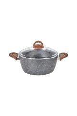 Karizma Gri Granit Tencere Seti 7 Pcs