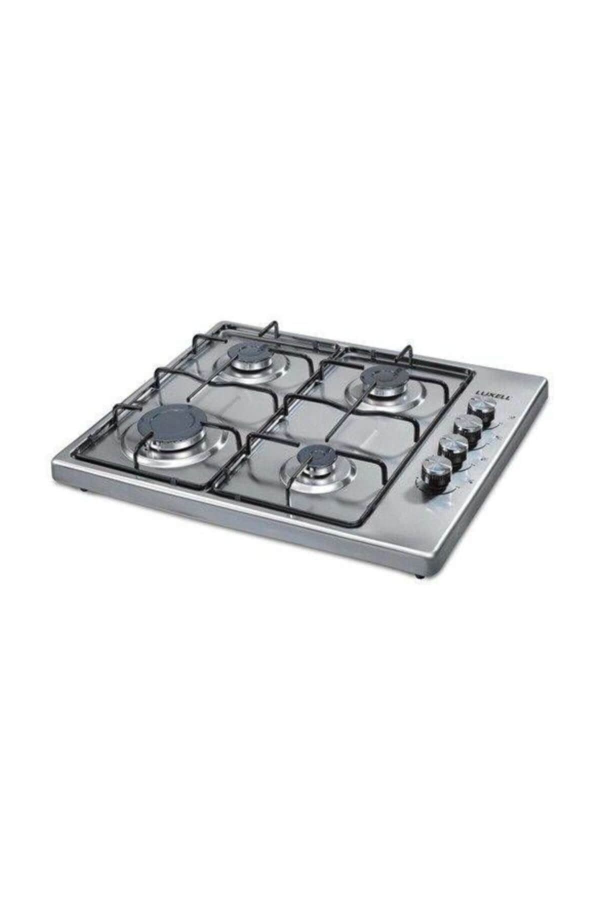 LX 420 F 4 Gözü Gazlı Doğalgazlı Inox Setüstü Ocak