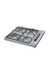 LX 420 F 4 Gözü Gazlı Doğalgazlı Inox Setüstü Ocak