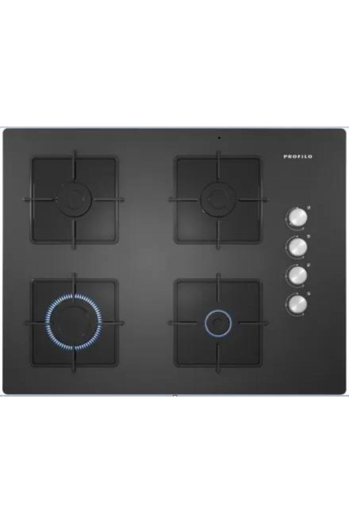 Oo37p9012d Ankastre Gri Cam Ocak-dg Li