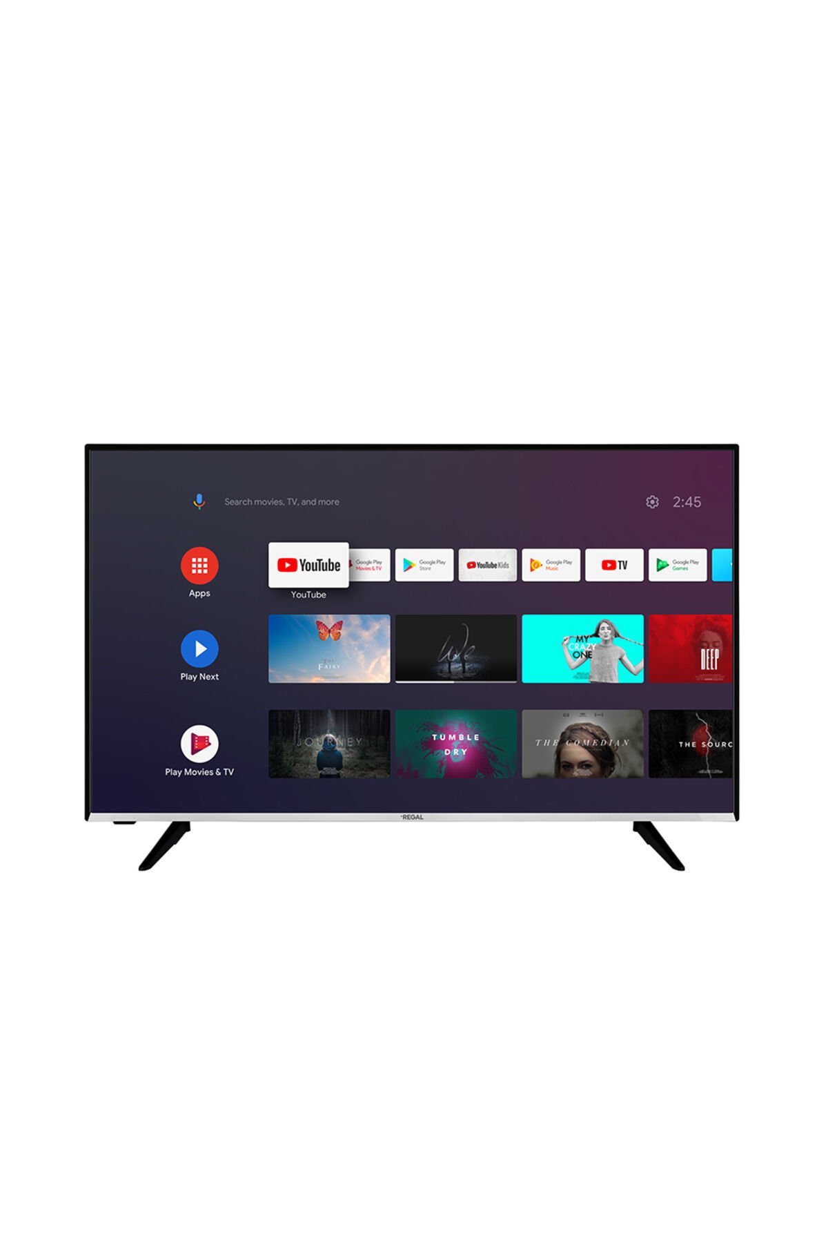 50R754UA9 50'' 4K Android TV Ultra HD Smart LED 126 Ekran Si̇yah