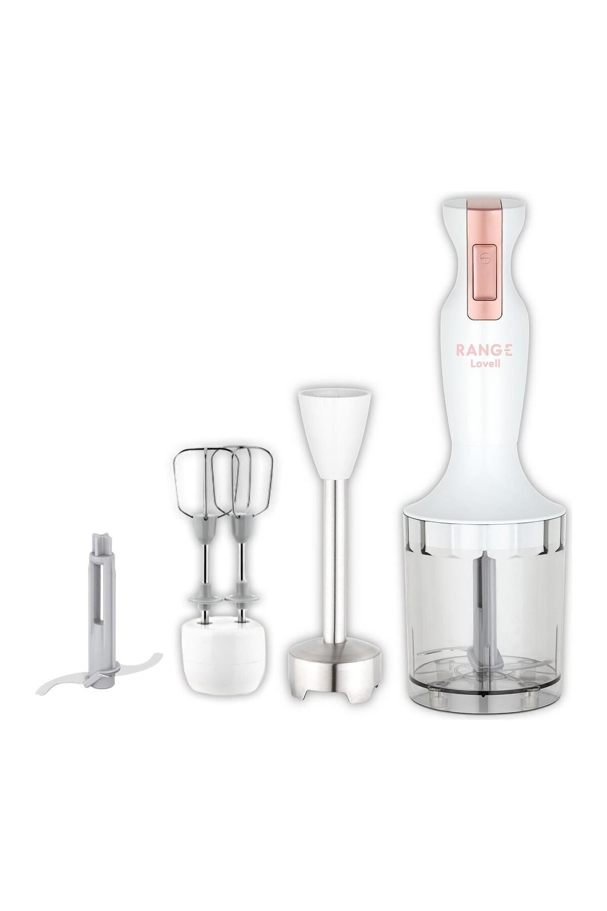 LOWELL BLENDER SETİ 900 W Beyaz