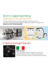 Capsule Rotate360° Dönebilen 0-36 İsofix Oto Koltuğu Gri Nocolor-54C0D148