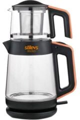 Biçay Glass Çay Makinesi Bakır