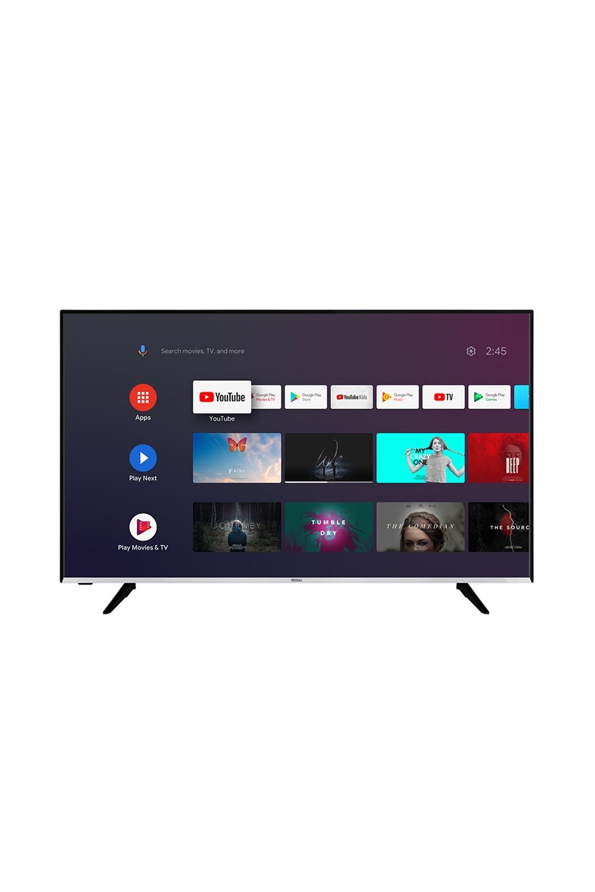 55R754UA9 55'' 4K Android TV Ultra HD Smart LED 139 Ekran Si̇yah