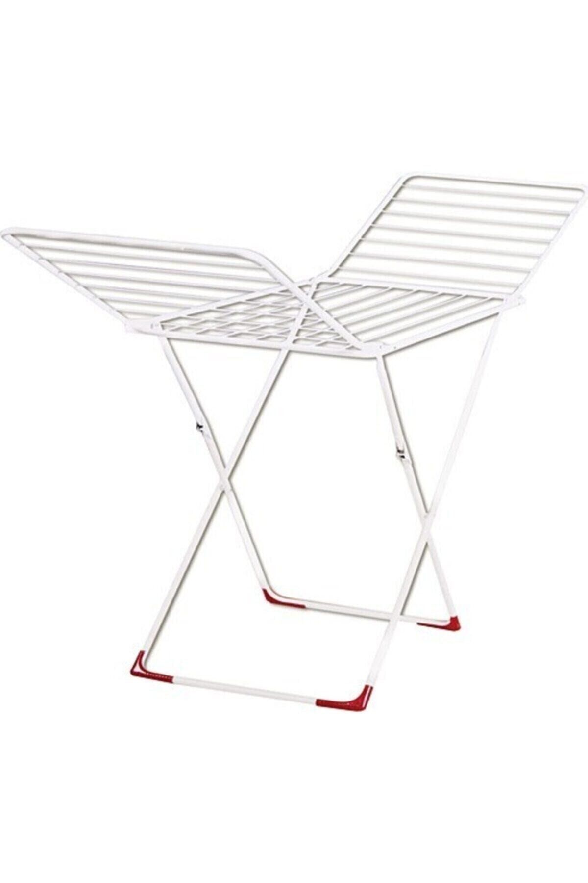 Metal Bella Çamaşır Kurutmalık Çamaşır Askılık Paslanmaz Metal Beyaz