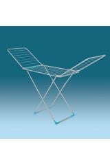 Metal Bella Çamaşır Kurutmalık Çamaşır Askılık Paslanmaz Metal Beyaz