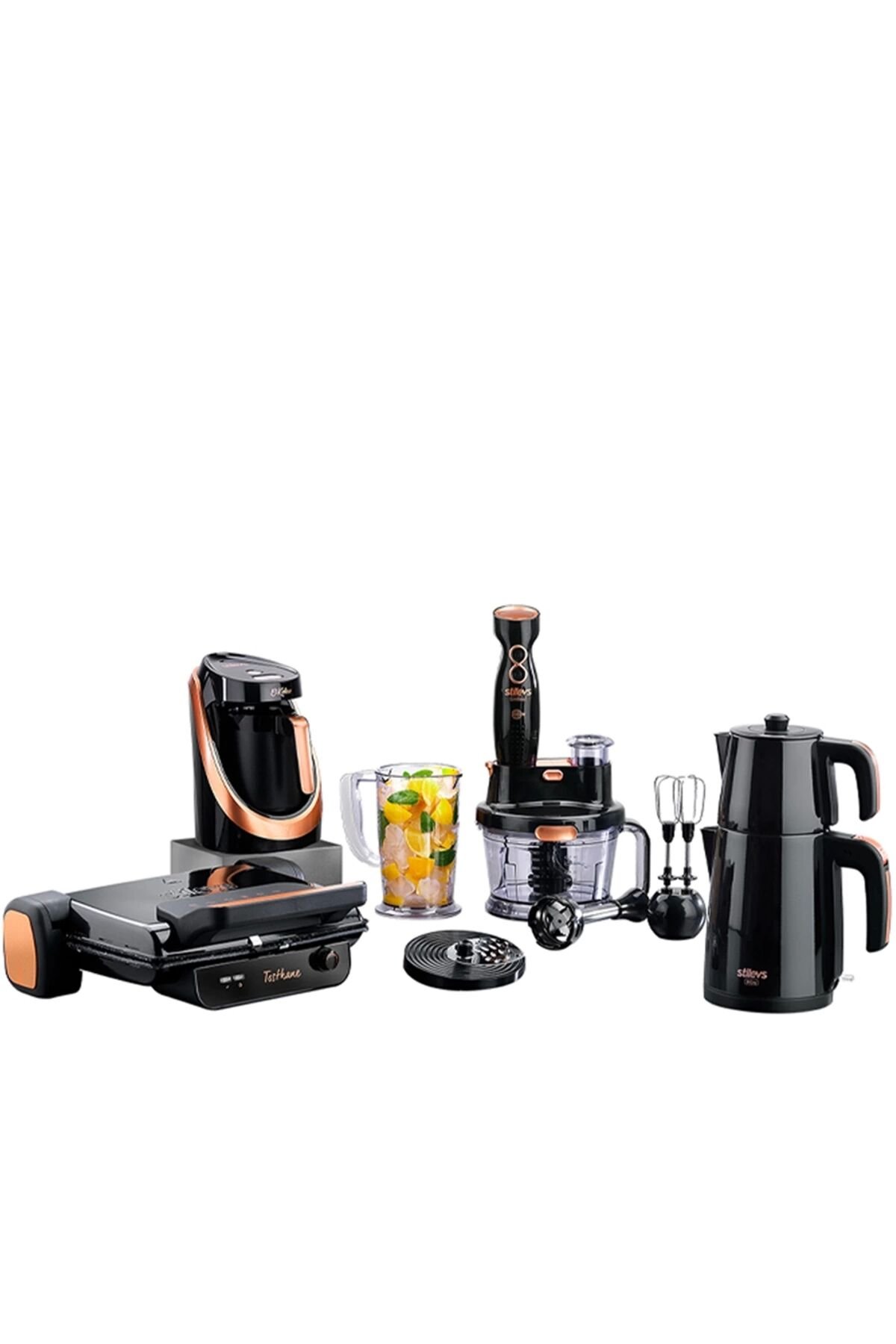 Black Serisi 4'lü Çeyiz Paketi-siyah