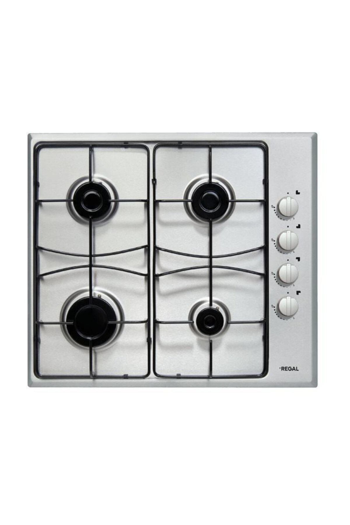 RGL AGO 300 X 4 GÖZLÜ EMAYE INOX ANKASTRE OCAK 6998