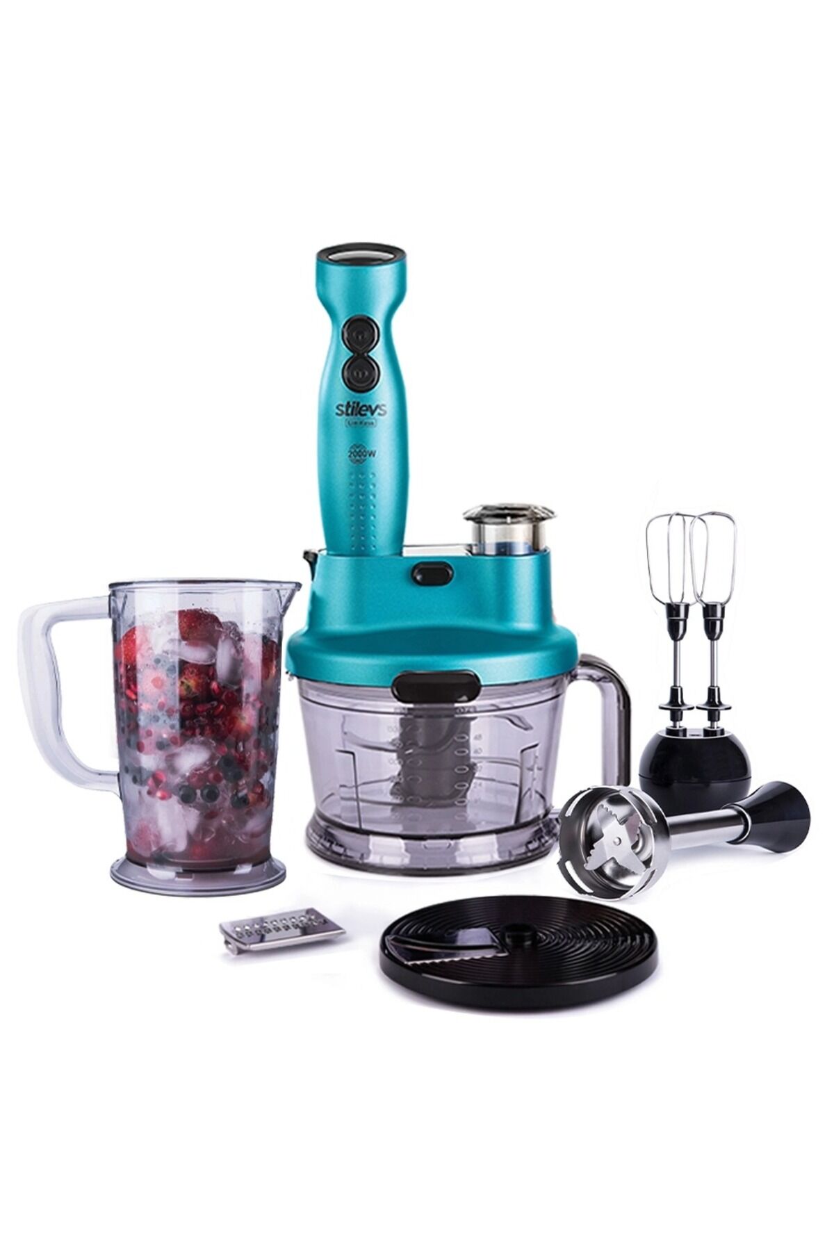 Limitless El Blender Seti - Sedefli Mavi Görseldeki Renk