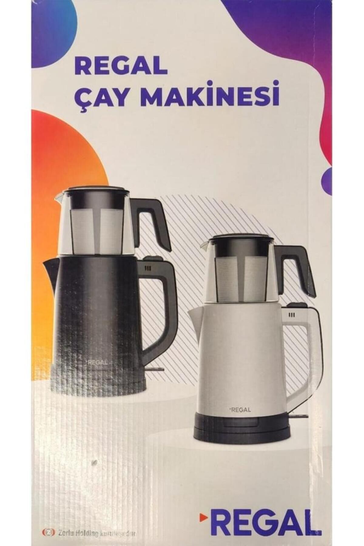 RC 1500 B ÇAY MAKİNESİ Si̇yah-Beyaz