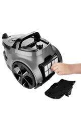 Maxtron Torbasız Elektrikli Süpürge-siyah