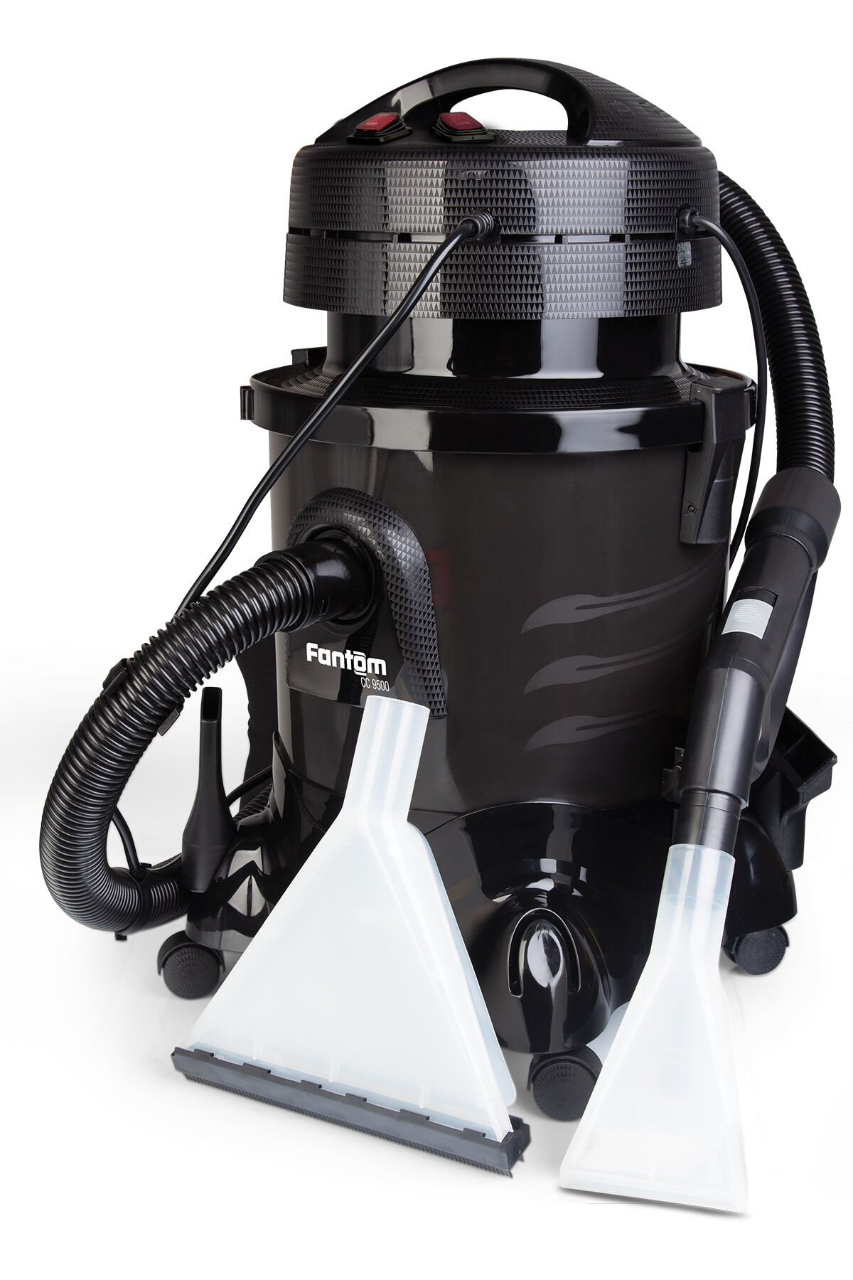 Robotix Cc-9500 2400 W Su Filtreli Halı Yıkama ve Leke Çıkartma Robotu Siyah