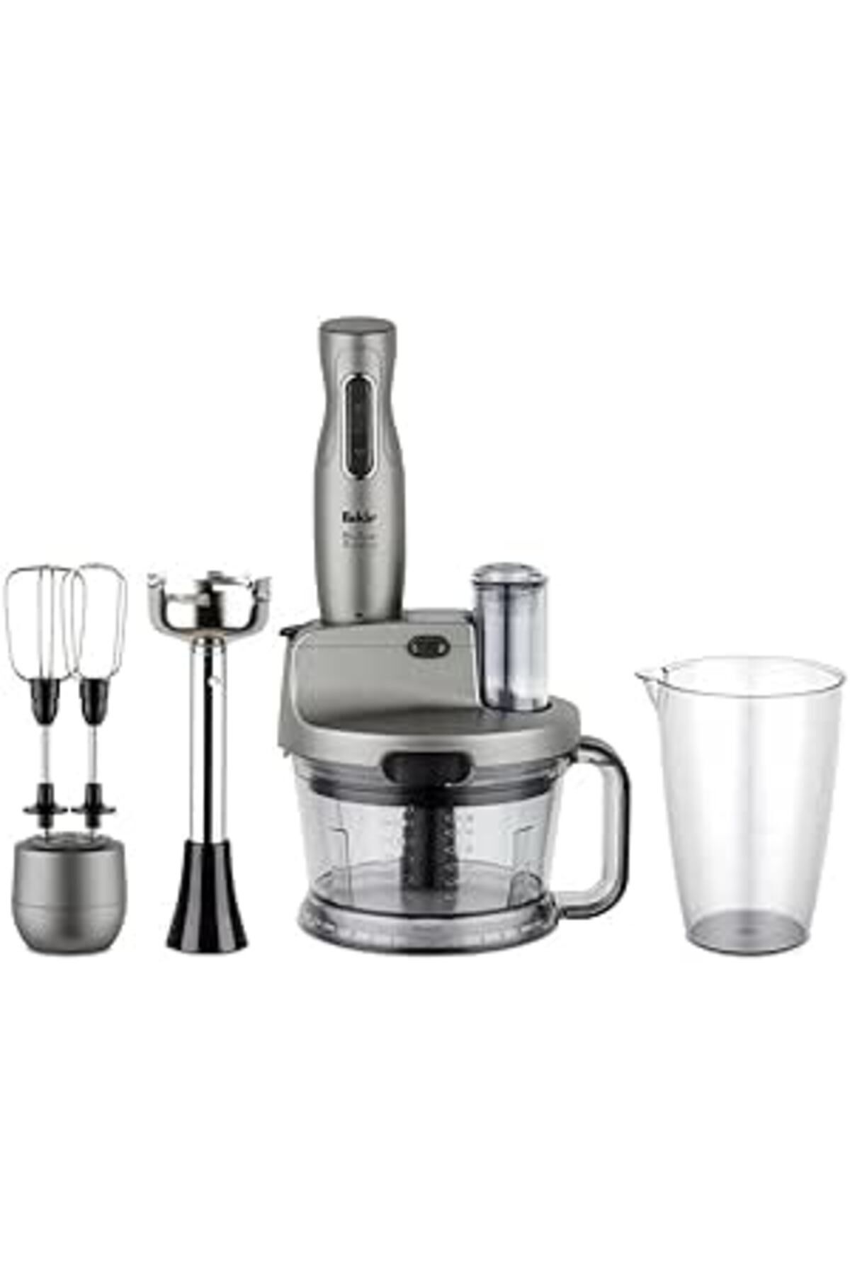 Mr.chef Quadro Silver Stone 1000 W Blender Seti - Gri Grey