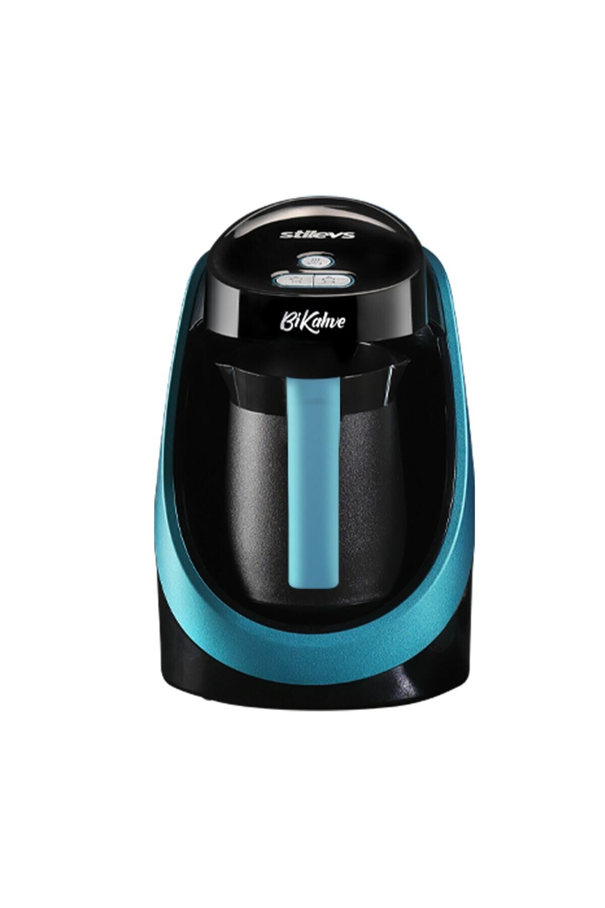 BİKAHVE OTOMATİK TÜRK KAHVESİ MAKİNESİ-SEDEFLİ MAVİ