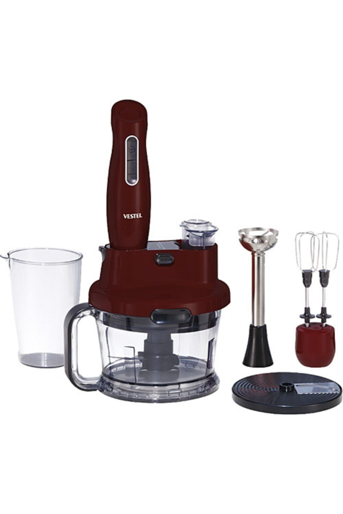 Tarçın 6000 Bd Multi Blender Set Bordo