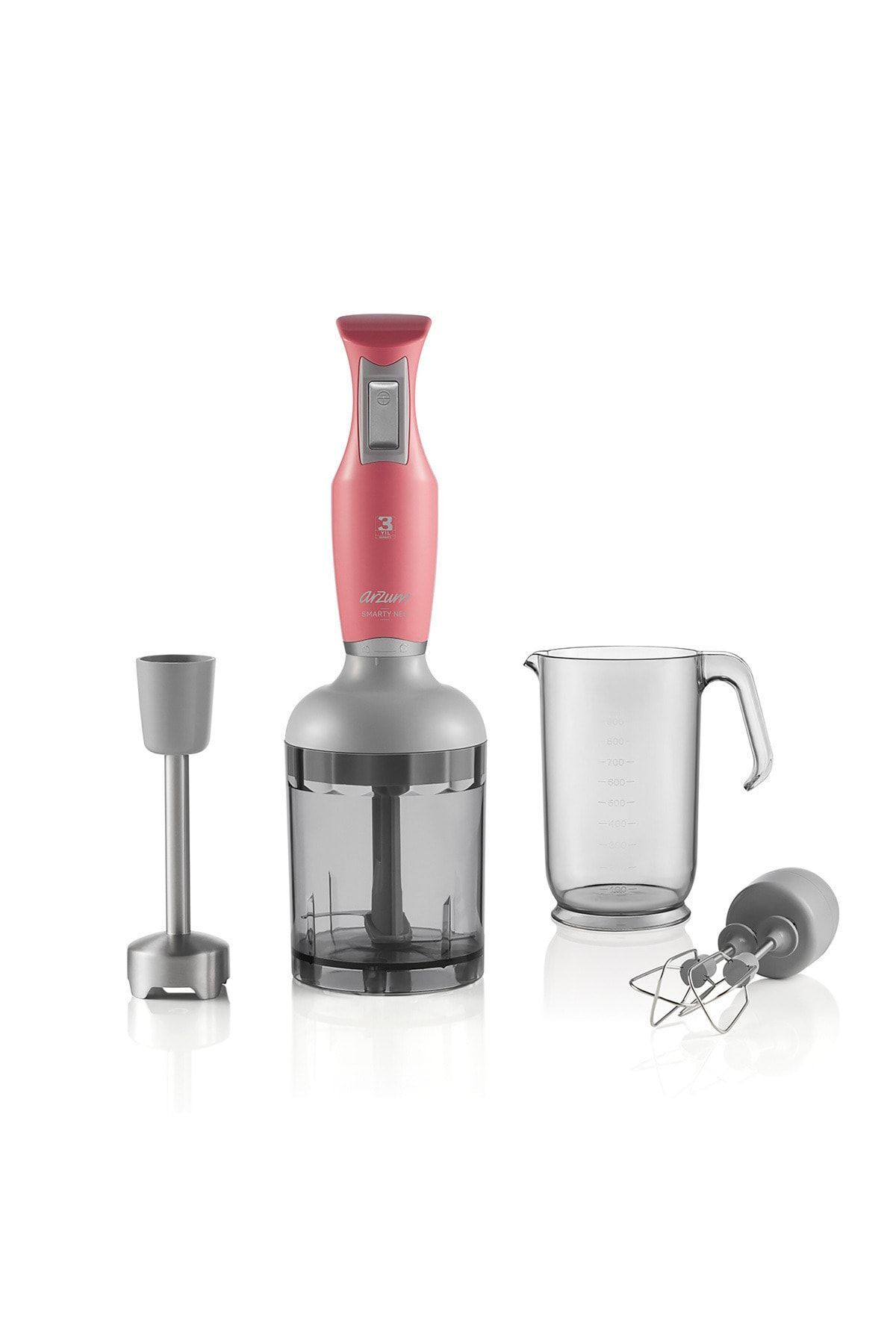 Smarty Neo Siyah Blender Seti 900W Siyah - AR1108-S Mercan