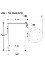 Cga242z0tr Çamaşır Makinesi-1200 Dev-9 Kg Beyaz