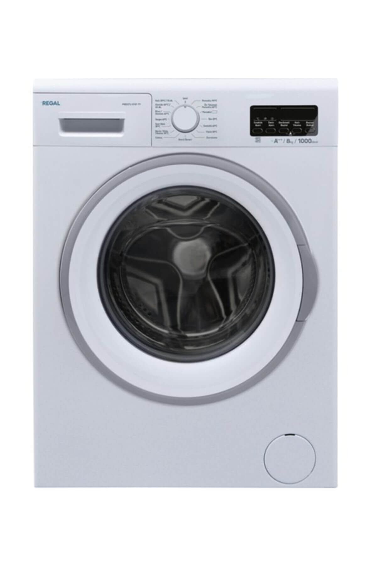 PRESTİJ 8101 TY A+++ 1000 Devir 8 kg Çamaşır Makinesi Beyaz