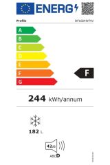 DF1024WFVV A+ 192 l Beyaz Derin Dondurucu 6 Çekmeceli Dikey