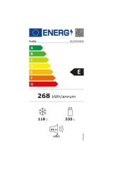 Nofrost Buzdolabı E Enerji Sınıfı 453 Litre Beyaz