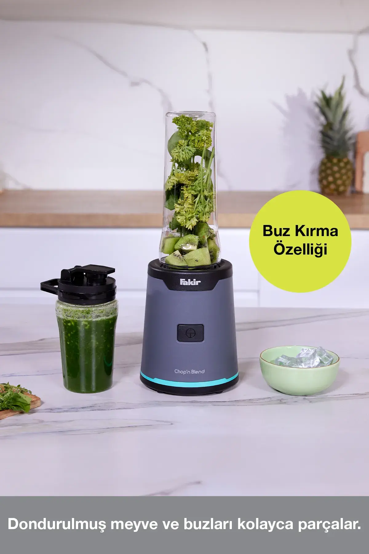 Chop 'n Blend Smoothıe Blender – Aqua Siyah