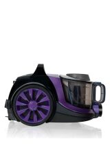 Tesla Premium ET14301 Toz Torbasız Turbo Fırçalı Koldan Kumandalı CYCLONE Elektrikli Süpürge Mor