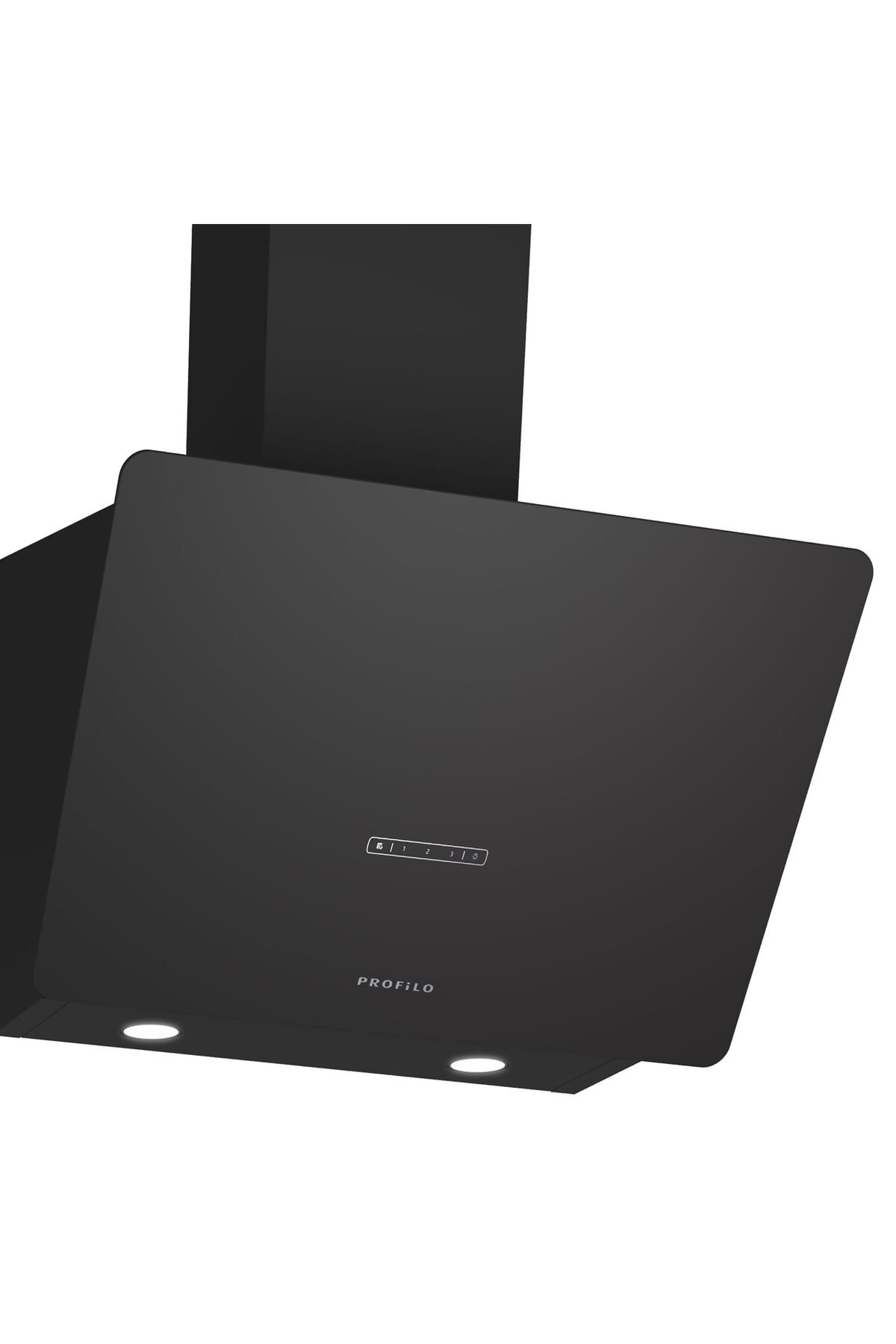 DVK6J669 Siyah Cam Yüzey Duvar Tipi Davlumbaz