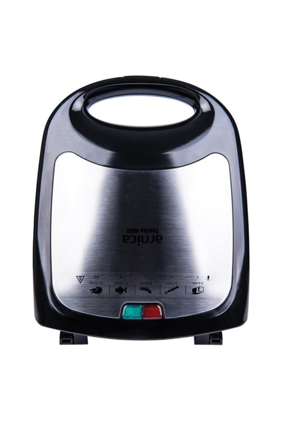 Tostika 4000 Waffle ve Tost Makinesi GH26210 Si̇yah