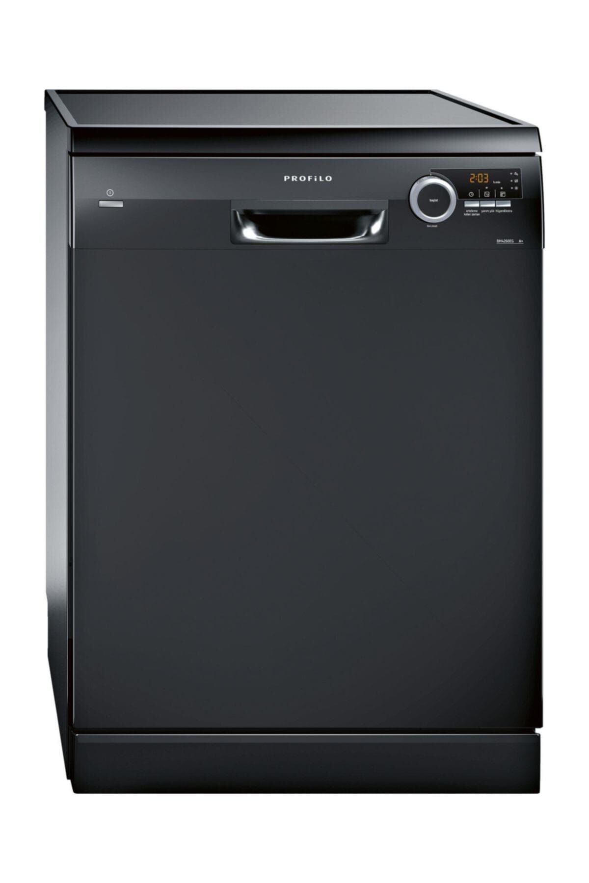 BM4260EG A+ 4 Programlı 12 Kişilik Bulaşık Makinesi, Siyah Si̇yah