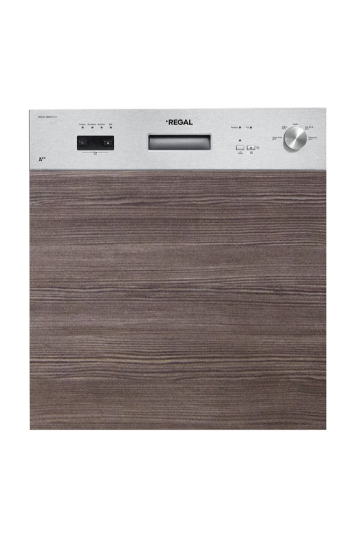 ABM 411 X  4 Programlı Inox Ankastre Bulaşık Makinesi Inox