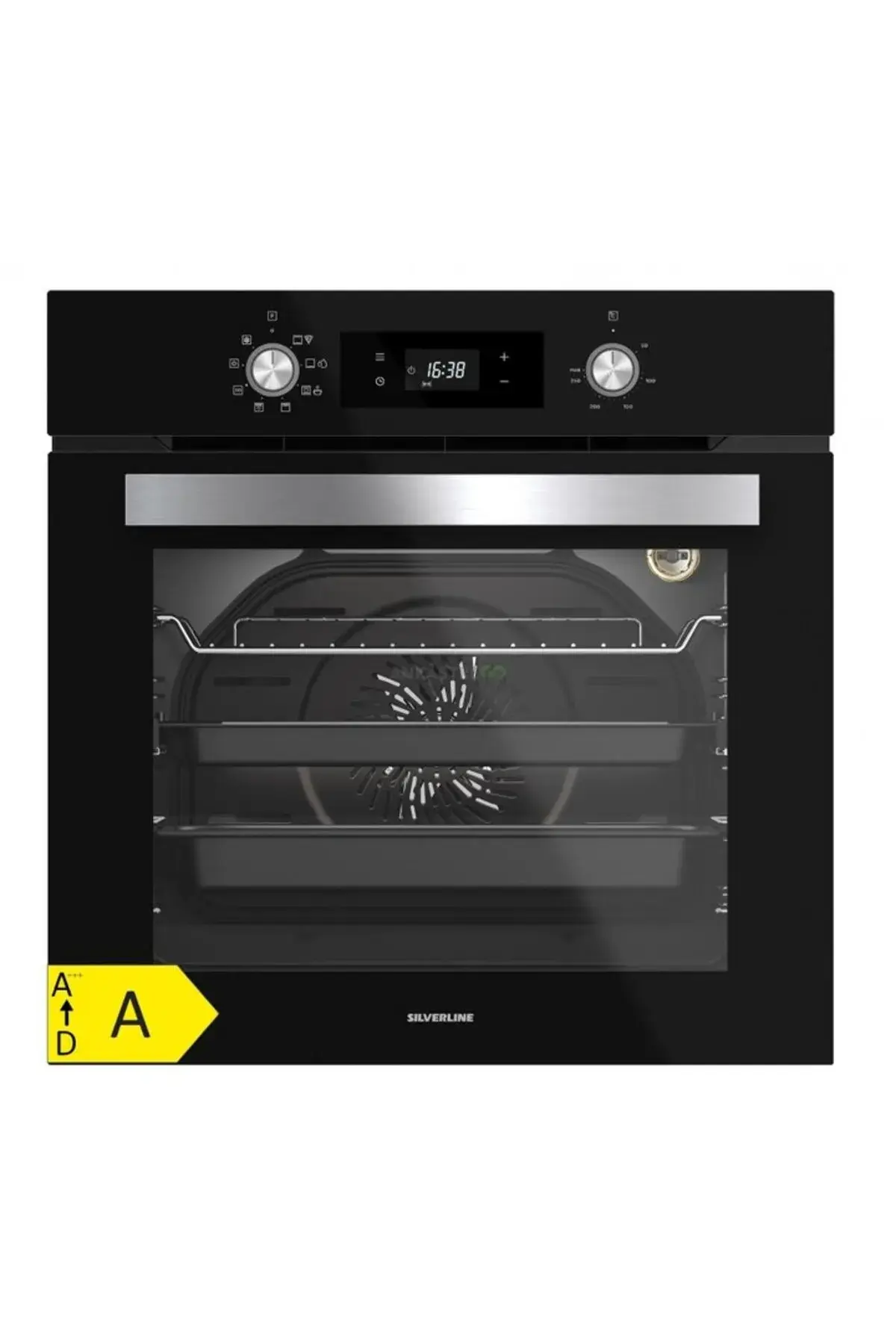 Bo6504b01 Multifonksiyonel Siyah Ankastre Fırın 6998