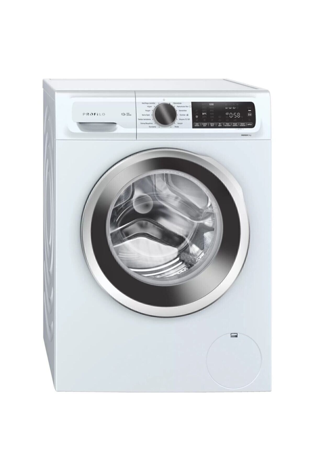 CGA242X1TR 9 kg 1200 Devir Çamaşır Makinesi Beyaz C Enerji Sınıf Beyaz